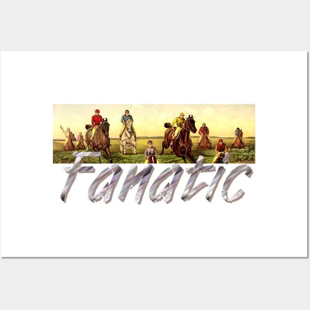 Steeplechase Jump Race Wall Art by teepossible